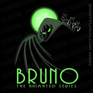 Daily_Deal_Shirts Magnets / 3"x3" / Black Bruno The Animated Series