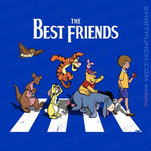 Load image into Gallery viewer, Daily_Deal_Shirts Magnets / 3&quot;x3&quot; / Royal Blue The Best Friends Road
