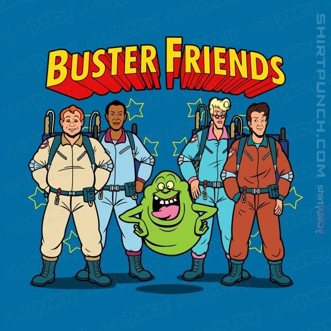 Shirts Magnets / 3"x3" / Sapphire Buster Friends