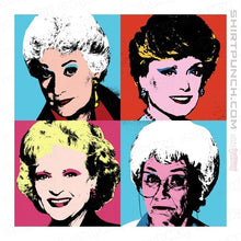 Load image into Gallery viewer, Secret_Shirts Magnets / 3&quot;x3&quot; / White Warhol Golden Girls
