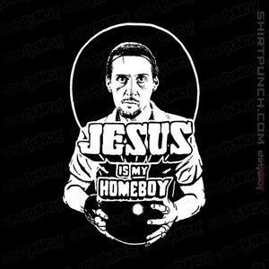 Shirts Magnets / 3"x3" / Black Jesus is My Homeboy