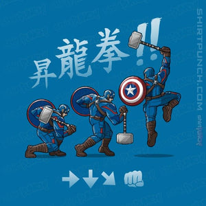 Secret_Shirts Magnets / 3"x3" / Sapphire Captain Shoryuken