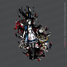Load image into Gallery viewer, Secret_Shirts Magnets / 3&quot;x3&quot; / Charcoal Alice In Madness
