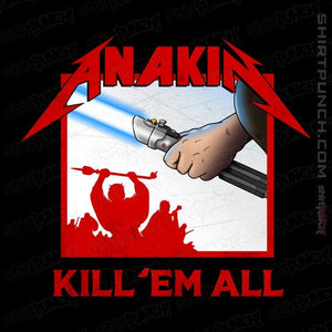 Daily_Deal_Shirts Magnets / 3"x3" / Black Anakin