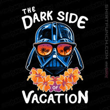 Load image into Gallery viewer, Daily_Deal_Shirts Magnets / 3&quot;x3&quot; / Black The Dark Side Of Vacation
