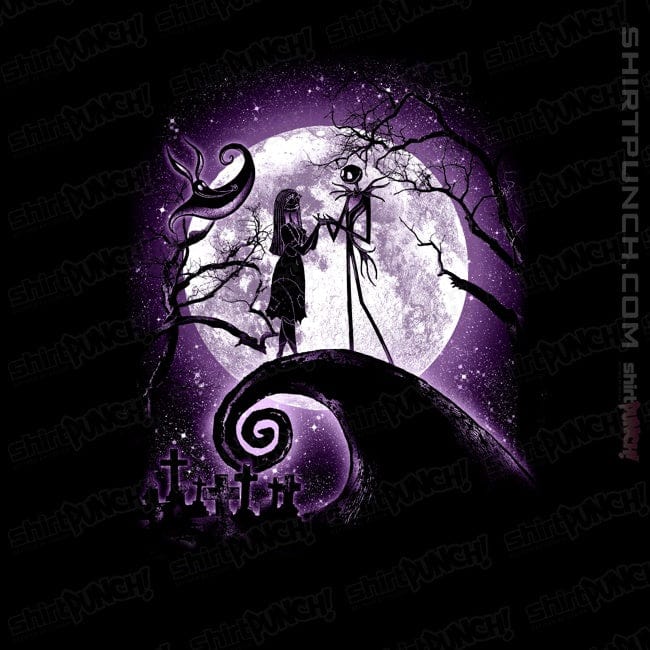 Secret_Shirts Magnets / 3"x3" / Black Moonlight Nightmare