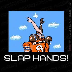 Daily_Deal_Shirts Magnets / 3"x3" / Black Slap Hands!