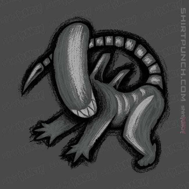 Shirts Magnets / 3"x3" / Charcoal The Xeno King