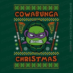Shirts Magnets / 3"x3" / Forest Donatello Christmas
