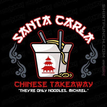 Load image into Gallery viewer, Secret_Shirts Magnets / 3&quot;x3&quot; / Black Santa Carla Chinese

