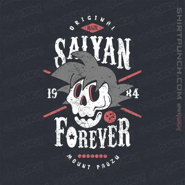 Shirts Magnets / 3"x3" / Dark Heather Saiyan Forever