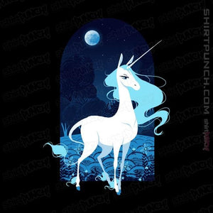 Shirts Magnets / 3"x3" / Black Last Unicorn