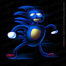 Load image into Gallery viewer, Shirts Magnets / 3&quot;x3&quot; / Black Sanic
