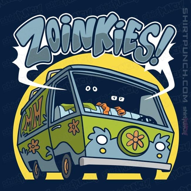 Secret_Shirts Magnets / 3"x3" / Navy Zoinkies