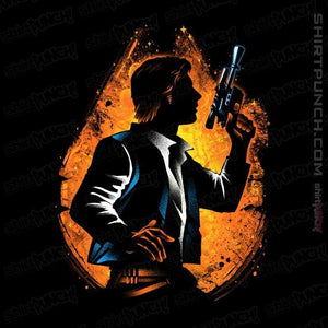 Daily_Deal_Shirts Magnets / 3"x3" / Black The Corellian Smuggler