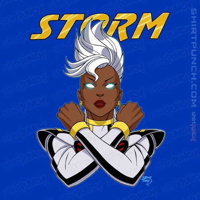 Daily_Deal_Shirts Magnets / 3"x3" / Royal Blue Storm 97