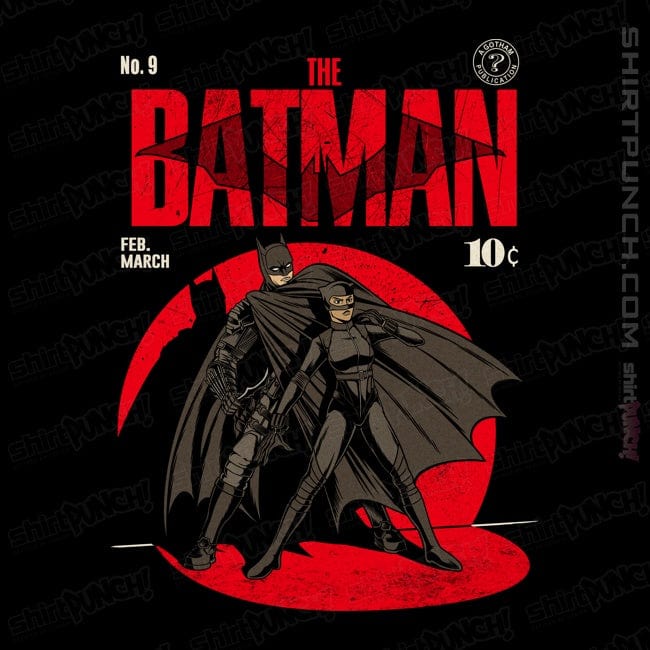 Daily_Deal_Shirts Magnets / 3"x3" / Black Bat Comics