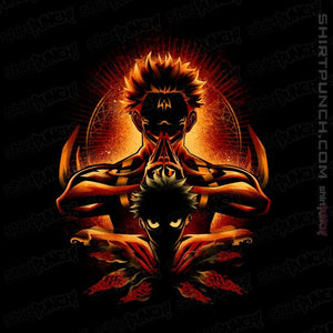 Daily_Deal_Shirts Magnets / 3"x3" / Black The King Of Curses