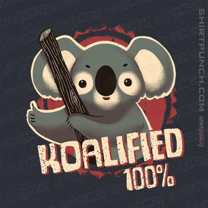 Shirts Magnets / 3"x3" / Dark Heather 100% Koalified