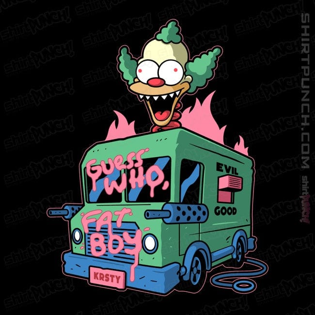 Secret_Shirts Magnets / 3"x3" / Black Killer Krusty!