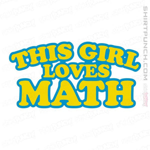 Secret_Shirts Magnets / 3"x3" / White Girl Loves Math