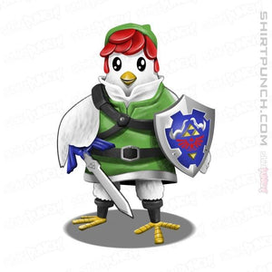 Shirts Magnets / 3"x3" / White Hyrule Chicken