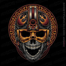 Load image into Gallery viewer, Daily_Deal_Shirts Magnets / 3&quot;x3&quot; / Black Rebel Helmet
