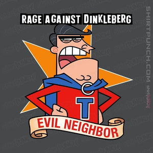 Shirts Magnets / 3"x3" / Charcoal Evil Neighbor