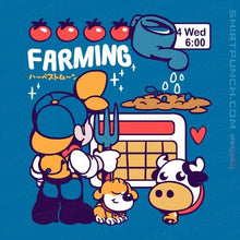 Load image into Gallery viewer, Shirts Magnets / 3&quot;x3&quot; / Sapphire Farmer Days
