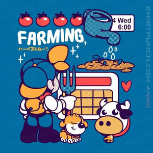 Shirts Magnets / 3"x3" / Sapphire Farmer Days