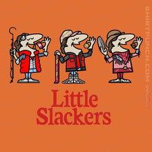 Load image into Gallery viewer, Daily_Deal_Shirts Magnets / 3&quot;x3&quot; / Orange Little Slackers

