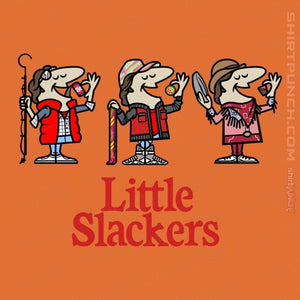 Daily_Deal_Shirts Magnets / 3"x3" / Orange Little Slackers