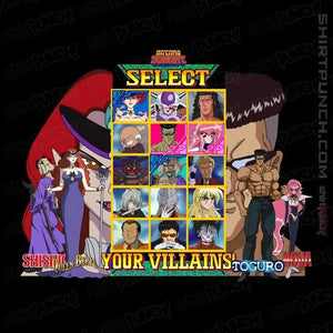 Shirts Magnets / 3"x3" / Black 90s Villain Select