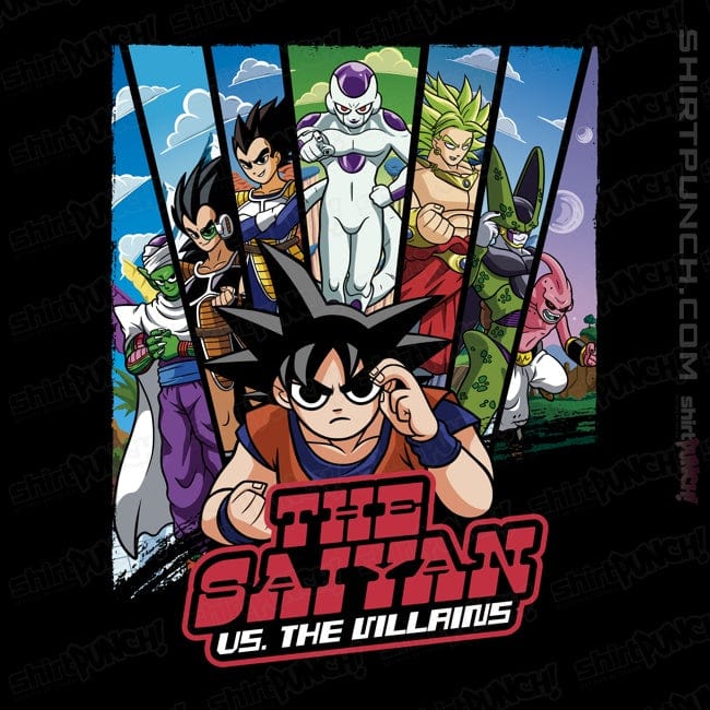 Secret_Shirts Magnets / 3"x3" / Black The Saiyan V The Villains