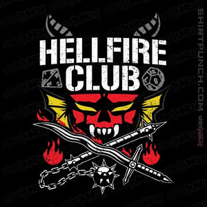 Daily_Deal_Shirts Magnets / 3"x3" / Black The Hellfire Club