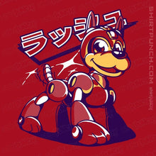 Load image into Gallery viewer, Secret_Shirts Magnets / 3&quot;x3&quot; / Red Robot&#39;s Best Friend
