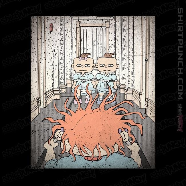 Shirts Magnets / 3"x3" / Black Rugrats Shining