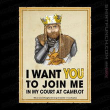 Load image into Gallery viewer, Secret_Shirts Magnets / 3&quot;x3&quot; / Black Knights Wanted
