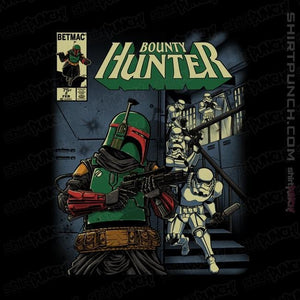 Daily_Deal_Shirts Magnets / 3"x3" / Black Bounty Hunter Comic