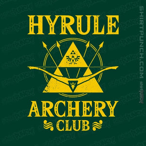 Daily_Deal_Shirts Magnets / 3"x3" / Forest Hyrule Archery Club