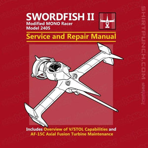 Secret_Shirts Magnets / 3"x3" / Red Swordfish Repair