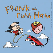 Load image into Gallery viewer, Secret_Shirts Magnets / 3&quot;x3&quot; / Powder Blue Frank &amp; Rum Ham!
