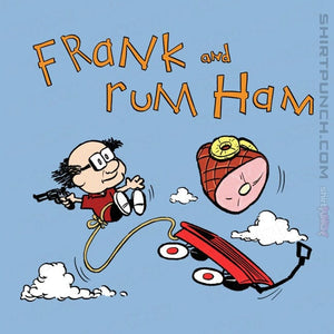 Secret_Shirts Magnets / 3"x3" / Powder Blue Frank & Rum Ham!