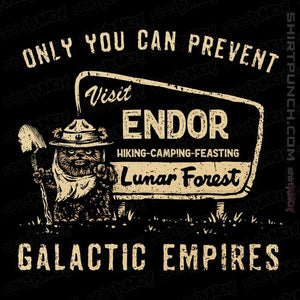 Daily_Deal_Shirts Magnets / 3"x3" / Black Only You Can Prevent Galactic Empires