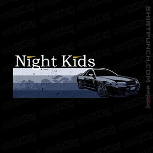 Shirts Magnets / 3"x3" / Black NightKids