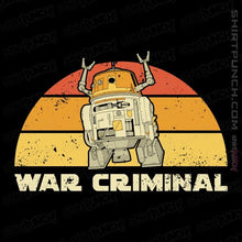 Load image into Gallery viewer, Daily_Deal_Shirts Magnets / 3&quot;x3&quot; / Black Vintage Criminal Droid
