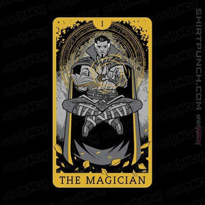 Shirts Magnets / 3"x3" / Black The Magician Tarot