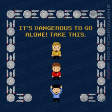 Load image into Gallery viewer, Secret_Shirts Magnets / 3&quot;x3&quot; / Navy Redshirt Zelda!
