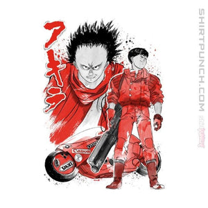 Shirts Magnets / 3"x3" / White Kaneda And Tetsuo Sumi-e