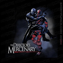 Load image into Gallery viewer, Shirts Magnets / 3&quot;x3&quot; / Black The Director&#39;s Mercenary
